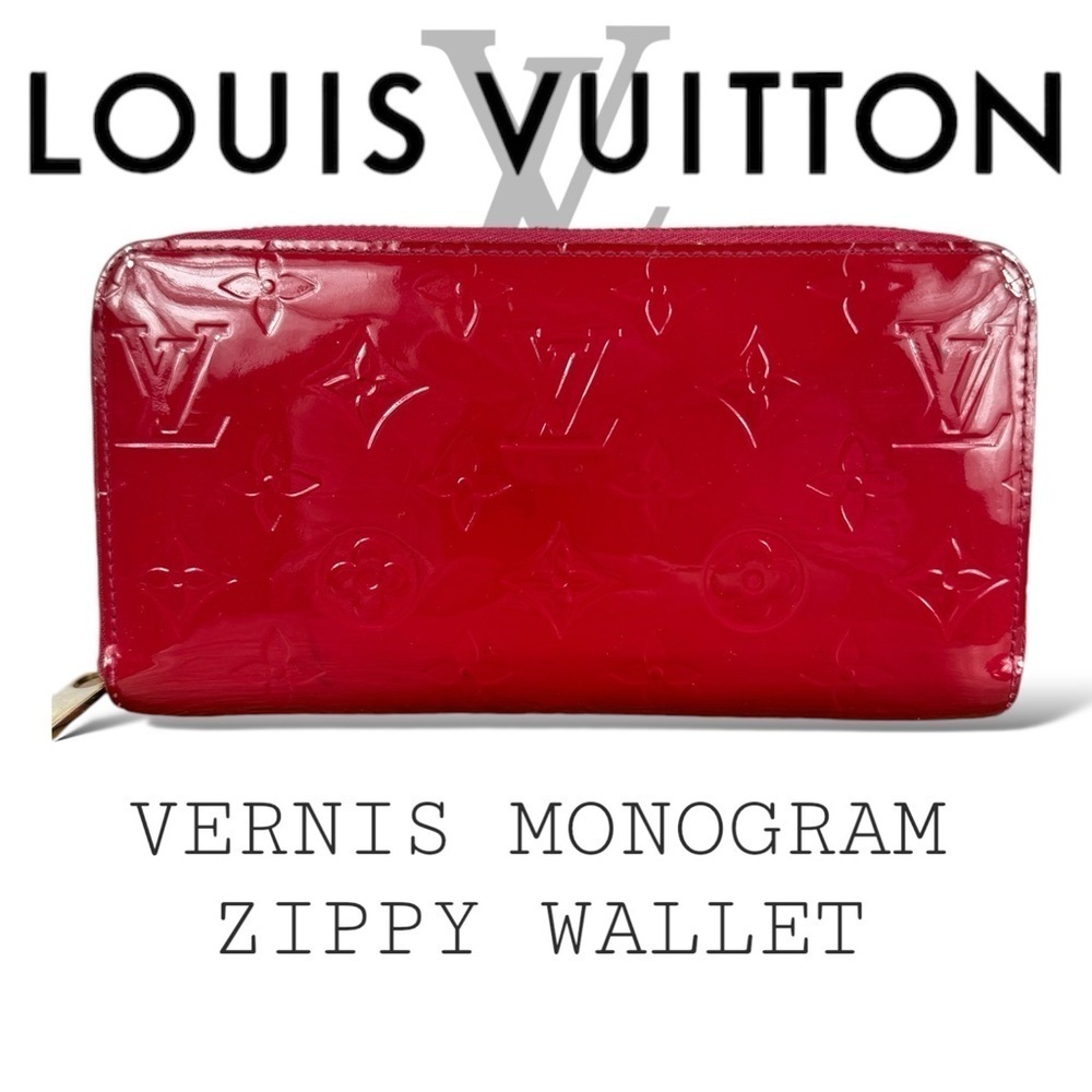 Louis Vuitton Vernis Monogram Zippy Wallet EUC